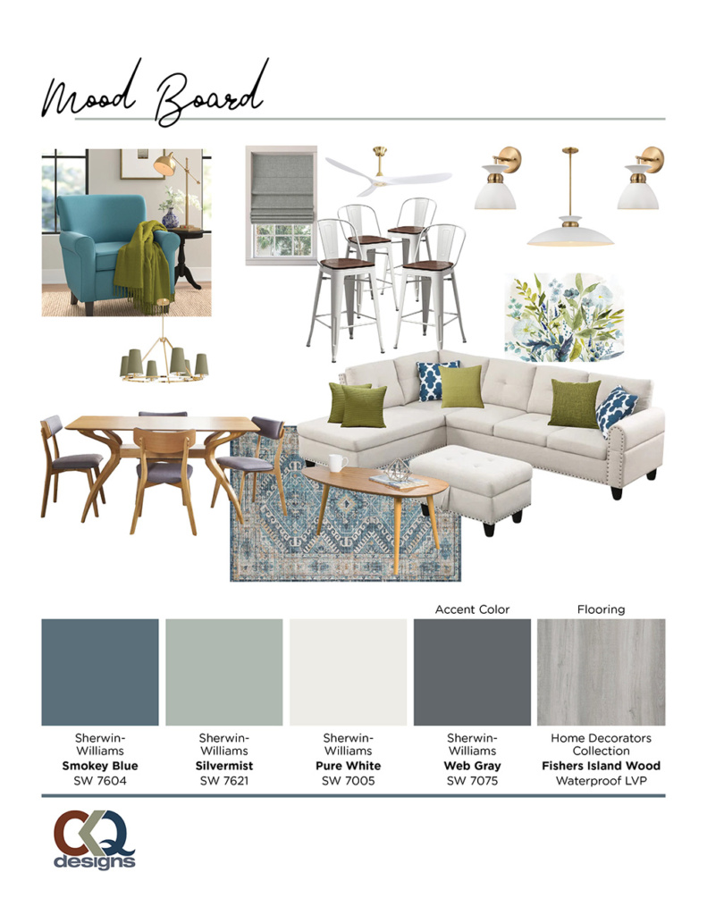 Olive Greens Mood Board 1000x1294