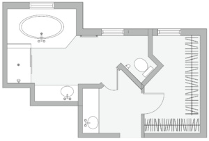 Ellis floor plan Before