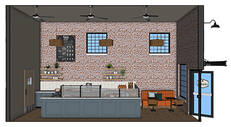 Baby Cake's Bakery facing East