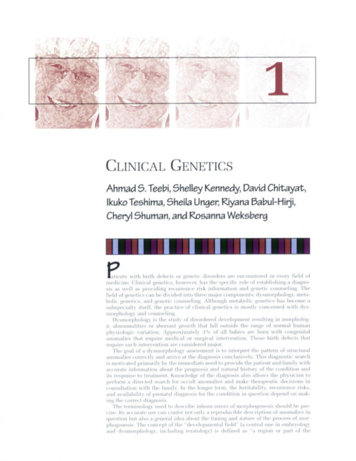 Atlas of Pediatrics Chapter Opener page 1